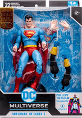 DC Multiverse - Crisis Infinite Earths - Superman 7in Action (The Monitor BAF)